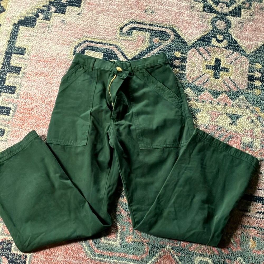 Big Bud work pants in Swamp Green